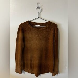 Pink Clover Brown Sweater